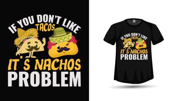 Cinco De Mayo Taco Lover Tshirt Design