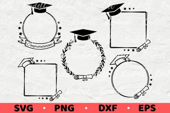 Congratulation Graduate Frames Bundle