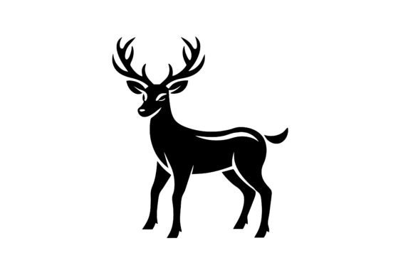 Deer Logo Icon Vector Illustration