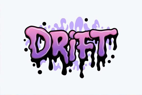 Drift: Graffiti Lettering for Embroidery