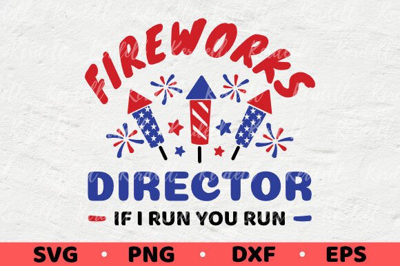 Fireworks Director if I Run You Run USA