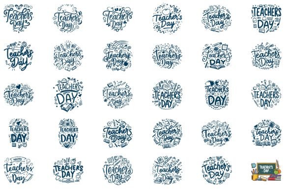 Teacher’s Day Embroidery Design